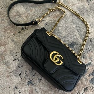 Gucci Marmont Bag, Black
